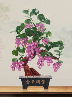 องุ่นหยกมงคล เครื่องประดับปรับฮวงจุ้ย ค้าขายดีมีกำไร เสริมความมั่งคั่งร่ำรวย