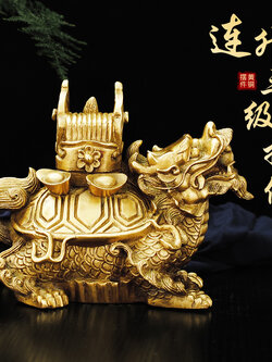 เต่าหัวมังกรสัตว์เทพมหามงคลเสริมทรัพย์ ค้าขายดีมีกำไร