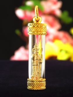 ตะกรุดองค์เทพทันใจ ขอสิ่งใดได้สมหวัง (ทองไมครอน)