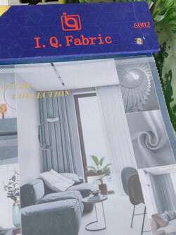 ผ้าม่าน เล่ม I.Q. 6002 | แจ้งรหัสสีในแชทนะคะ