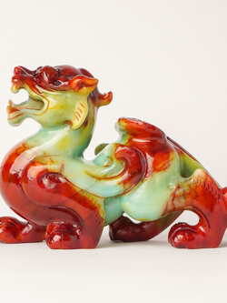 ปี่เซี๊ยะหยกแท้ เครื่องรางของแต่งบ้านเสริมอำนาจบารมี,เสริมทรัพย์สินเงินทอง