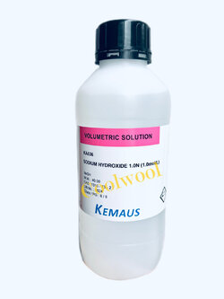 KemAus-Sodium hydroxide 1.0N(1ลิตร/ขวด)