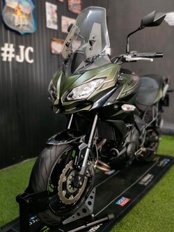 รถเกรด🅰️🅰️สภาพป้ายแดง#VERSYS650ABS จดทะเบียนปี 2020 สาย Touring ห้ามพลาด!