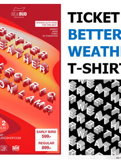 TICKET + BETTER WEATHER TS [999.-]