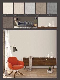 วอลล์เปเปอร์ติดผนังสไตล์โมเดิร์นลายเรียบหรู