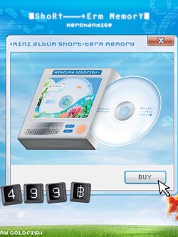 MERCURY GOLDFISH - MINI ALBUM : SHORT-TERM MEMORY