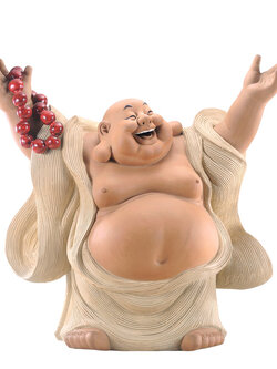 พระสังกัจจายน์เนื้อดินเผา,เซรามิกสไตล์จีน อรหันต์แห่งความอุดมสมบูรณ์