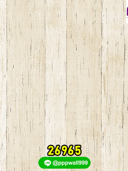 วอลล์เปเปอร์ลายไม้ สีครีม