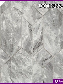 ลายหินอ่อน สีเทาเข้ม เส้นเงิน DC 10234-5