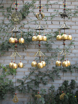 โมบายระฆังมงคล แก้ฮวงจุ้ย แขวนหน้าบ้าน,ห้องทำงาน,ห้องรับแขก ของแท้นำเข้าจากประเทศจีน