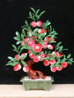 ต้นท้อหยก เครื่องประดับปรับฮวงจุ้ย ค้าขายดีมีกำไร เสริมความมั่งคั่งร่ำรวย