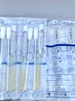 Transport swab with Stuart (1pc/peel pack,100ea/pkg), sterile-Delta lab