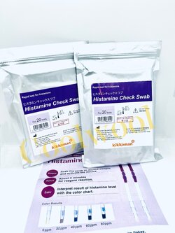 ชุดตรวจสอบค่า Histamine(40 assay/pkg)-kikkoman