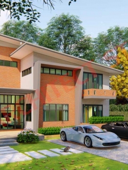 แบบบ้าน 2 ชั้น สไตล์ลอฟท์ NA-214 ขนาด 315.63 ตร.ม. 3 ห้องนอน 2 ห้องน้ำ