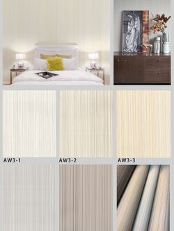 วอลล์เปเปอร์ติดผนังสไตล์โมเดิร์นลายเรียบหรู แนวเส้นตั้ง