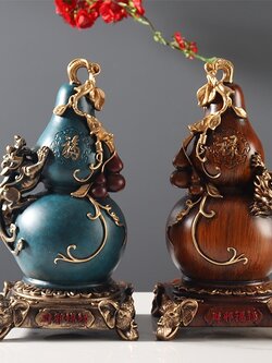 น้ำเต้าเก็บทรัพย์ เครื่องรางมงคล, เครื่องประดับปรับฮวงจุ้ยเสริมดวงการเงิน,การงาน,การค้า,ครอบครัว