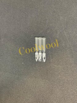 200μl,conical style ,clear glass, 5.8×28.5 mm with Polyspring (100ชิ้น/pk.)