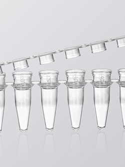 Sterile 0.2mL PCR Tubes with Flat Cap 8 Strips-Jet biofil (125ea/pkg) (10pkg/Box)