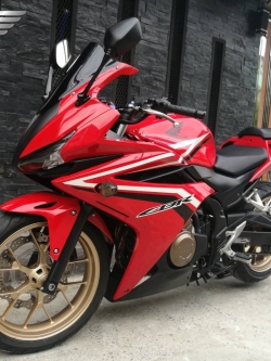 CBR-500R(ABS)/2017 รถบ้านมือเดียว เครื่องดี สีสวย