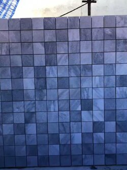 หินประดับ หินปูสระว่ายน้ำคริสตัลแบล็ค