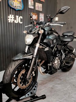 สีนี้นี่มันดุดันจริงๆ...Double Black(ดำ) MT07 จดปี18 รถมือเดียวออกห้าง 🔥พร้อมโปรแรงส์🔥