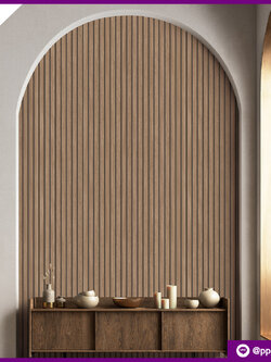 ลายไม้ระแนง สีน้ำตาลกลาง DC 70113-3