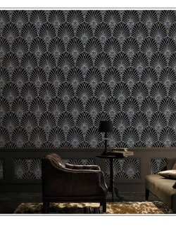 วอลล์เปเปอร์สไตล์โมเดิร์น วอลเปเปอร์ตกแต่งผนังห้อง สไตล์โมเดิร์น ราคาถูก