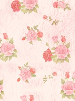 DPS-18 Wallpaper Vinyl วอลล์เปเปอร์แบบมีกาว ลาย ดอกกุหลาบ หน้ากว้าง 92 cm