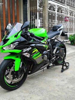 ZX-6R ***ไมล์ร้อยโลไม่ต้องบรรยายมาก***สภาพรถใหม่ใสกริ๊งๆ
