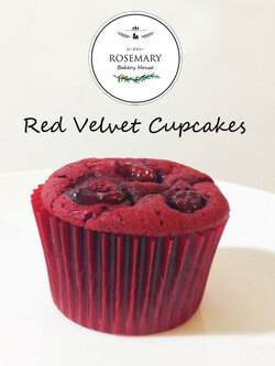 🧁🍒เรดเวลเวทคัพเค้ก RedVelvet Cupcake - CUPCAKE001 *สั่งขั้นต่ำ 12 ชิ้น