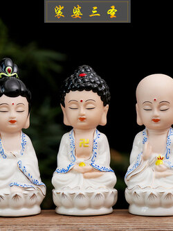 พระพุทธเจ้า,พระโพธิสัตว์มหายาน(ทิเบต) เซรามิกเนื้อขาวงานแฮนด์เมดคุณภาพสูง จากประเทศจีน