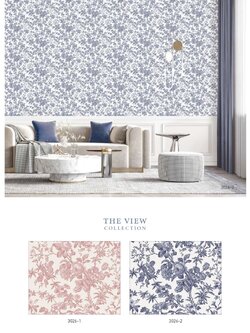 วอลเปเปอร์ลายดอกไม้ 3026