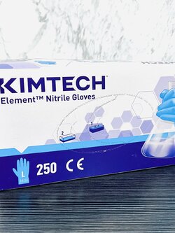 Kimtech-Element Blue Nitrile Glove (250ชิ้น/กล่อง)