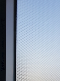 รุ่น 80016 สูญญากาศฝ้าขุ่นติดกระจกลายตาราง กว้าง 90 cm