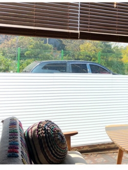 J021 สูญญากาศลายเส้นสีขาวเว้นร่องฝ้า กว้าง 90 cm