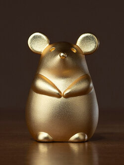 #หนูทองคำนำโชค ตัวแทนแห่งความอุดมสมบูรณ์ เสริมโชคลาภด้านเงินทอง,แก้ปีชง