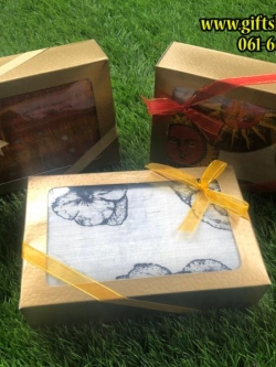 ผ้าพันคอ ผลิตจากผ้าไหมแท้