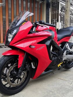 🔥พร้อมลุย🔥➡️➡️➡️𝐂𝐁𝐑-650𝐅 ⬅️⬅️⬅️รถปลายปี 2015 มือเดียวสวยเด็ด‼️