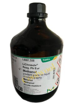 MERCK™ Methanol gradient grade for liquid chromatography 2.5 L