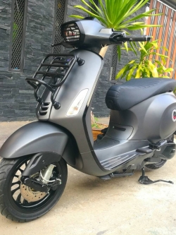 รถบ้านมือเดียวแท้ Vespa Sprint 150 ABS เครื่องรุ่นใหม่ i-get 2018แท้