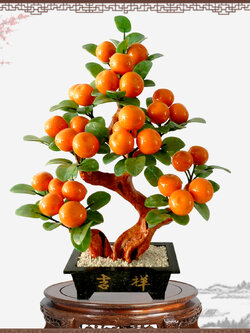 ส้มจีนหยกมงคล เครื่องประดับปรับฮวงจุ้ย ค้าขายดีมีกำไร เสริมความมั่งคั่งร่ำรวย