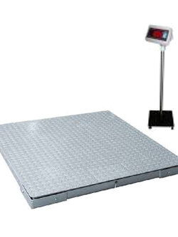 เครื่องชั่งดิจิตอลวางพื้น ตรา YAOHUA รุ่น T7+E แท่นชั่ง 1.5*1.5 เมตร. พิกัด 3000 กก.