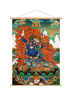 #ภาพวาดทังก้า(Thangka)ภาพวาดทิเบต ทังก้า มันดาลา พุทธศิลป์ชั้นสูง