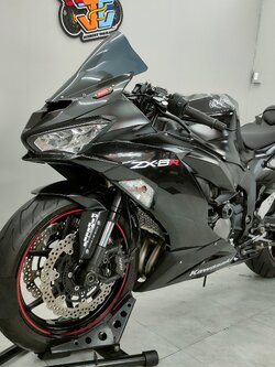 หนุ่มหล่อมาดเข้มมาแว้ว 😎 KAWASAKI ZX6R จดกลางปี 2020 "จัดทรงพร้อมซิ่ง"