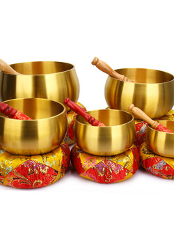 ขันทิเบต ขันมงคลใช้ในการสวดมนต์และบำบัดโรคต่างๆตามแบบพุธมหายาน