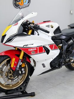 ❌️ ร้าน นี้ ไม่ กรอ ไมล์ ❌️หืมมมม 😲 สปอร์ตทอร์คหนักตัวแรงส์ 🎌 YAMAHA YZF-R7 รุ่นฉลอง 60 ปี WORLD GP 🏁 รถปี2022 แท้ๆ แต่งพอได้ซิ่ง