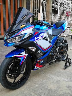 Ninja400abs รถบ้านดูดีมีทรง