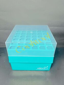 กล่องเก็บหลอดขนาด 15 ml Centrifuge Tube Box, PP 36 ช่อง