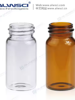 vial ฝาเกลียว ขนาด 20 ml 27.5*57mm 24-400 Screw (100ชิ้น/แพ็ค)