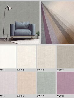 วอลล์เปเปอร์ติดผนังสไตล์โมเดิร์นลายเรียบหรู